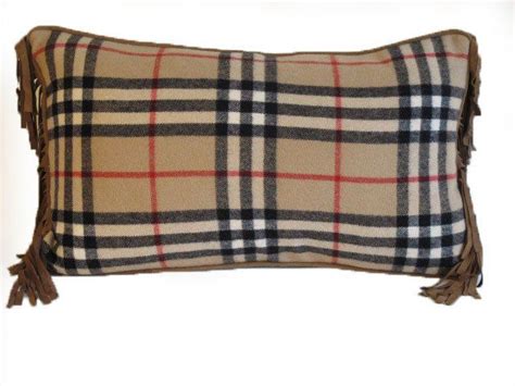 Burberry Plaid Pillow 